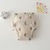 Pantalones de Entrenamiento para Bebé Estilo Coreano Algodón Puro Gasa Pañal Pantalones de Aprendizaje Cubierta de Pañal Impermeable para Bebés Pantalones de Entrenamiento