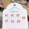 Nueva Joyería para Uñas de Resina, Lentejuelas, Moño, Joyas para Uñas DIY, Pendientes, Funda de Teléfono Móvil, Accesorios de Uñas Portátiles