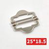 Accesorios para bolsos Hebilla de doble pasador de metal, cobre, hierro, hebilla de cuatro velocidades, ajuste de chaleco, hebilla de doble felicidad, hebilla de ajuste de aleación