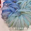 Oferta especial en pulseras de calcedonia tipo hielo: Pulseras finas de 6 mm, redondas, de calcedonia semipreciosa, pulseras de ágata roja, verde y rosa, y pulseras tintineantes