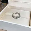 Anillo Abierto Hueco Transparente Redondo de Resina Nuevo 2026, Anillo de Dedo Índice de Gama Alta Nicho, Anillo de Moda para Viajeros