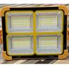 Luz solar portátil led carga usb luz de inundación de emergencia portátil para exteriores impermeable ambiente camping luz de camping