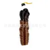 Peluca para Mujer Comercio Exterior Cabello de Ganchillo Estilo Barril Francés Trenza Africana Rizos Franceses Cabello a Granel 24 pulgadas