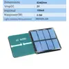 Mini Panel Solar de 60x60mm 5.5V Panel de Batería Panel de Carga Solar Tablero de Pegamento Panel Fotovoltaico