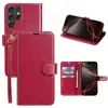 Adequado para Uso Transfronteiriço, Capa de Couro para Celular Samsung S26/S26+/S26Ultra com Suporte e Compartimento para Cartão S24/S25