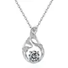 Colgante de Corazón Hueco con Ala de Ángel de Plata de Ley S925 Transfronterizo Europeo y Americano Colgante con Diseño de Doce Piedras de Nacimiento de Amazon
