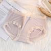 [Bolsa independiente] Ropa interior cómoda de modal para niñas, bragas de encaje sin costuras antibacterianas con entrepierna de algodón para niñas