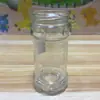 Botella de vidrio para bebé adoptado de 280 ml Botella de vidrio para salsa de chile de 200 ml Botella de salsa de chile Botella para pepinillos de 220 ml