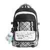 Otoño 2026 Moda Estilo Coreano Viento Universitario Mochila de Gran Capacidad Personalizada Simple Estilo Ins Bolsa para Estudiante de Secundaria