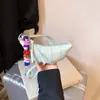 Bolsa Pequena de Nicho em Formato de Corneta para Mulheres, Nova Tendência de Moda 2026 Bolsa Dumpling, Bolsa de Ombro Versátil com Acabamento de Luxo, Bolsa Transversal
