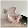 2026 Nuevo Bolso de Hombro de Cuero Suave Estilo Coreano para Mujer, Gran Capacidad, Bolso Tipo Dumpling Lindo y de Moda, Bolso Cruzado Casual para el Día a Día