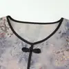 Camisa de Verano de la Abuela, Ropa de Verano para Mujeres Mayores, Tops de Nuevo Estilo 2026, Atuendo de Verano para Señora Mayor, Atuendo de Primavera para Mamá