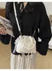 Bolso Cubo de Moda Nueva Primavera 2026, Bolso Cruzado Casual con Diseño de Nicho, Bolso de Mano Sencillo y Elegante para Mujer