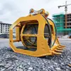 Cubo tamizador vibratorio para excavadora para residuos de construcción, equipo de cribado de tierra y piedra, cubo tamizador de tambor de doble uso húmedo y seco