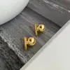 Elegância Minimalista Estilo Francês, Luxo Leve da Moda, Brincos Esféricos Geométricos Únicos de Alto Padrão, Brincos com Design Versátil de Nicho