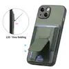 Funda para Teléfono Móvil Adecuada para Iphone18Pro con Soporte Oculto, Funda de Cobertura Total con Ranura para Tarjeta 16Plus, Funda Protectora para Apple 17Pro