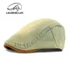 Sombreros Vintage para Hombres, Boinas Retro Británicas, Gorras Reversibles de Estilo Urbano para Mujeres, Sombreros de Mezclilla Lavada