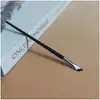Pincel de Delineador Atacado com Lâmina Angular, Foice Plana para Abaixo dos Olhos e Detalhes dos Olhos, Pincel de Maquiagem para Detalhes da Pálpebra Inferior