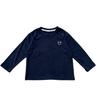 Camiseta básica casual de manga larga estilo nuevo de primavera y otoño para niños y niñas, camiseta interior suelta y cómoda para niños con bordado de dibujos animados