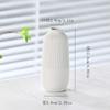 Enfeites de flores Nordic Ins Ornamentos de flores Cerâmica Pequeno Vaso Branco Vaso Artesanato Sala de estar Flor Aromaterapia Garrafa
