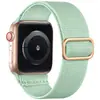 Adecuado para Correa de Apple iWatch Trenzada de Nylon Elástica Hebilla Deslizante Bucle Ultra2 Correa de Apple Watch
