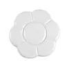 Paleta de Plástico Paleta Grande Flor de Ciruelo Especial para Estudiantes de Arte Paleta de Imitación Porcelana Paleta de Pigmentos Acrílicos para Niños