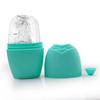 Molde de silicona platino para masaje facial con rodillo de hielo, fabricado con la FDA, disponible al por mayor.
