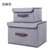 Caixa de Armazenamento Dobrável para Mesa, Caixa de Armazenamento e Organização de Roupas, Bolsa de Armazenamento de Tecido Não Tecido, Caixa de Armazenamento à Prova de Poeira, Uso em Múltiplos Cenários