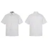 Camisa Artística de Cuadros de Alta Gama para Hombre, Nuevo Estilo Primavera y Verano, Cardigan Casual Elegante de Solapas de Manga Corta para el Trabajo de Oficina