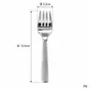 Juego de Cuchara y Tenedor Planos de Acero Inoxidable 304 de Alto Valor para Niños, Bebés, Infantes y Niños Pequeños, Cuchara Especial para Sopa
