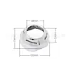 Farol automotivo modificado de fábrica, lente bifocal, capa de farol, capa decorativa Q5 sem perdas, Capô