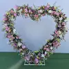 Arranjo Floral em Arco em Forma de Coração Direto da Fábrica para Casamentos, Pedidos de Casamento, Eventos ao Ar Livre em Gramados de Aniversário e Fundos de Banquete