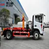 Camión de Basura Nacional Vi Dongfeng Dolica de 6 Compartimentos Cuadrados Desmontable Fabricante Camión de Transporte de Basura Doméstica Se Puede Dividir en Instalaciones
