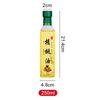 Botella de Aceite de Oliva Verde Oscuro Botella de Aceite de Camelia y Nuez Botella de Embalaje de Vidrio Botella de Vidrio Transparente Botella de Aceite para Condimento de Cocina