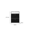 Móvel Modular Combinado Usm Armazenamento de Luxo Leve Aparador de Aço Inoxidável Armazenamento Gabinete de TV Gabinete de Sapatos Estilo Ins Armário Lateral de Armazenamento