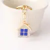 Accesorios de Llavero de Coche de Casa Colorida Europea y Americana Transfronterizos Colgante para Bolso de Mujer Llavero Dibujos Animados Pequeños Regalos Venta al por Mayor