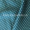 Tecido twill estampado tecido gabardine twill tecido estampado de bolinhas tecido para bagagem macacão tecido estampado