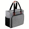 Bolsa de Armazenamento de Ferramentas de Bordado de Agulha Stick de Grande Capacidade Transfronteiriça Quadrada Portátil Multifuncional para Acessórios de Crochê
