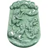 Jadeíta de Grado A Natural Colgante de Tres Piezas Signo del Zodíaco Jade 12 Signos del Zodíaco Hombres y Mujeres Jade Sihui Venta al por Mayor