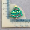 Papai Noel Boneco de Neve Cola Cremosa DIY Grampo de Cabelo Feito à Mão Ímã de Geladeira Material Decorativo Acessórios de Resina Atacado