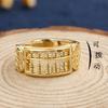 Atrae Riqueza y Tesoro Anillo Ábaco Giratorio de Moneda de Plata Tailandesa Retro para Hombres y Mujeres Boca Viva Ajustable Anillo Personalizado Anillo