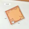 Notas Adhesivas Gatito Negro Estilo Ins Papel de Nota Papel de Mensaje de Oficina Desprendible Memo No Adhesivo Papel de Conveniencia
