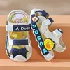 Sandalias para bebé niño para verano, sandalias de plástico para niña a prueba de orina, con suela suave y antideslizante para niños pequeños de 0 a 1-2-3 años