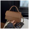 Bolso de Hombro Retro Transfronterizo para Mujer 2025 Nuevo Otoño Más Vendido Bolso de Axila para Mujer Bolso Cuadrado Pequeño de Alta Gama Bolso Cruzado