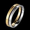 Pulseras Transfronterizas Europeas y Americanas de Acero Inoxidable para Hombre, Pulseras de Acero de Titanio, Pulseras que No se Desvanecen, Seiko Elegante, Ins de Moda y Versátil