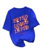 Camiseta de manga curta da marca Strawberry Bear Trendy, feminina, nova chegada, estilo Hong Kong, solta, casual, fofa, algodão puro, meia manga, moderna