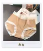 Falda Xiaolan 6220 Ropa Interior Sin Costuras de Modal para Mujer Cintura Media Algodón de Hilo Algodón de Cadera al Descubierto Algodón en la Entrepierna Calzones para Niñas