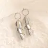 Pendientes Geométricos de Moda de Alta Gama de Estilo Nuevo Transfronterizos Europeos y Americanos con Tres Corazones Entrelazados Venta al por Mayor desde Fábrica Fuente de Amazon
