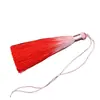 10cm marcador de página com pingente de borla degradê acessórios para roupas acessórios grande preço excelente espiga para pendurar decoração de nó chinês