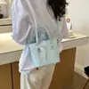 Yuezi 2026 Verano Nuevo Exquisito Casual Bolso Pequeño Bolso Cruzado para Mujer Bolso de Mano de Moda Elegante Bolso Cubo